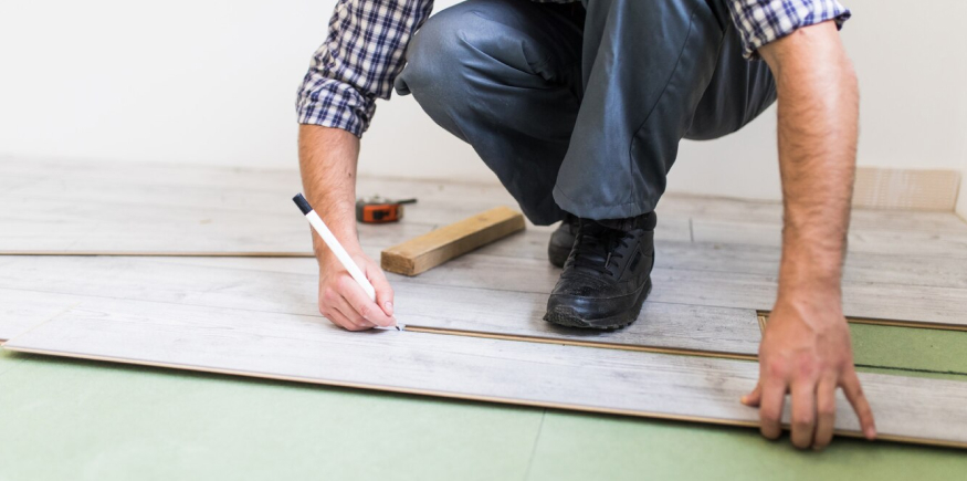 Solid wood flooring installation