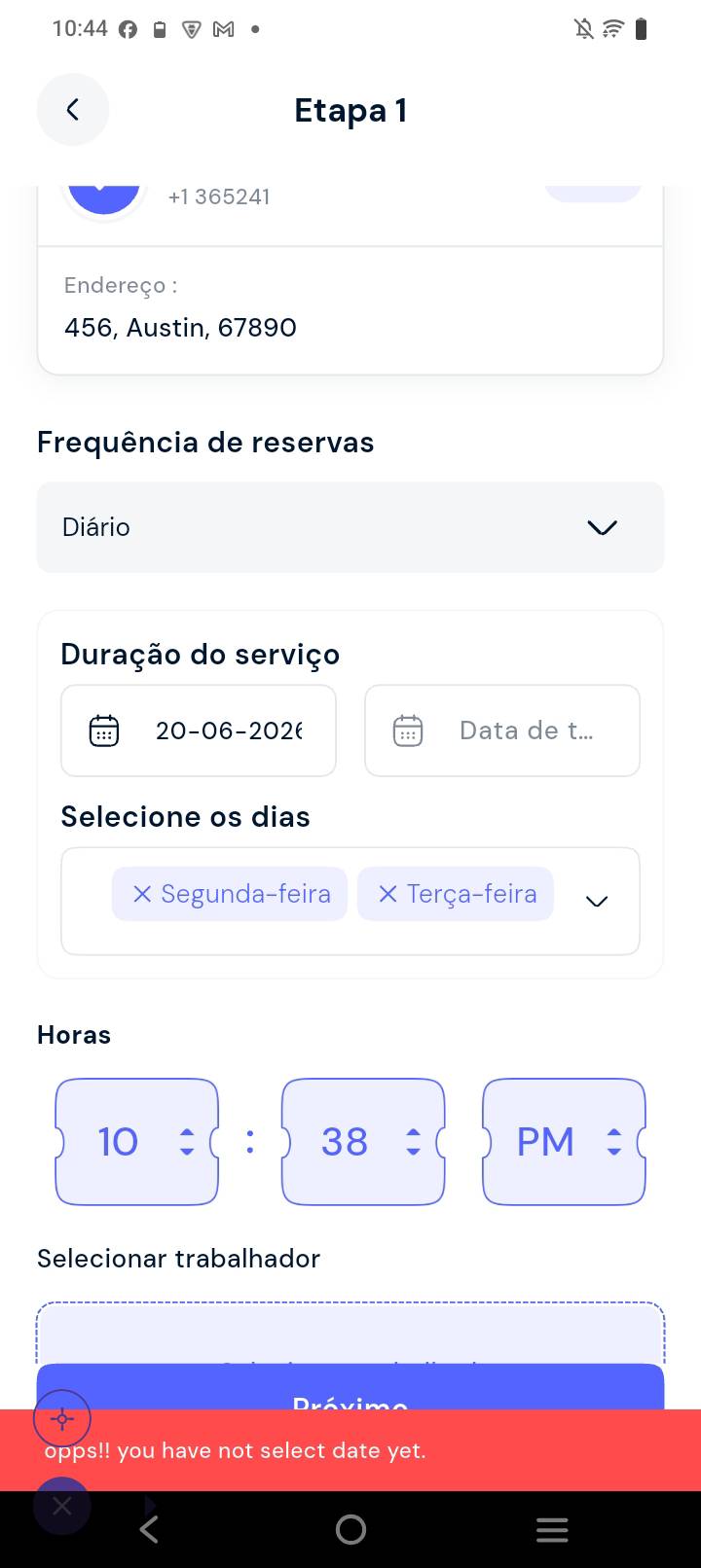 test service video link
